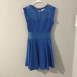 Blue dress